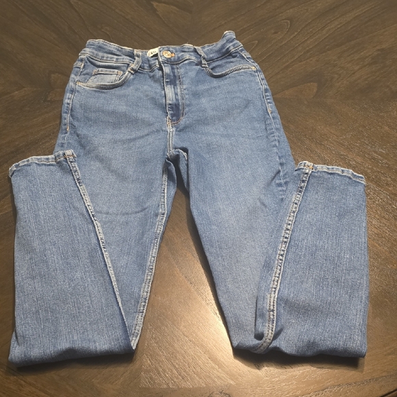 Zara Light Blue Denim Jeans - Picture 1 of 3